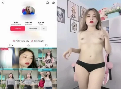 Em Tiktoker da trắng ngon chảy nước miếng